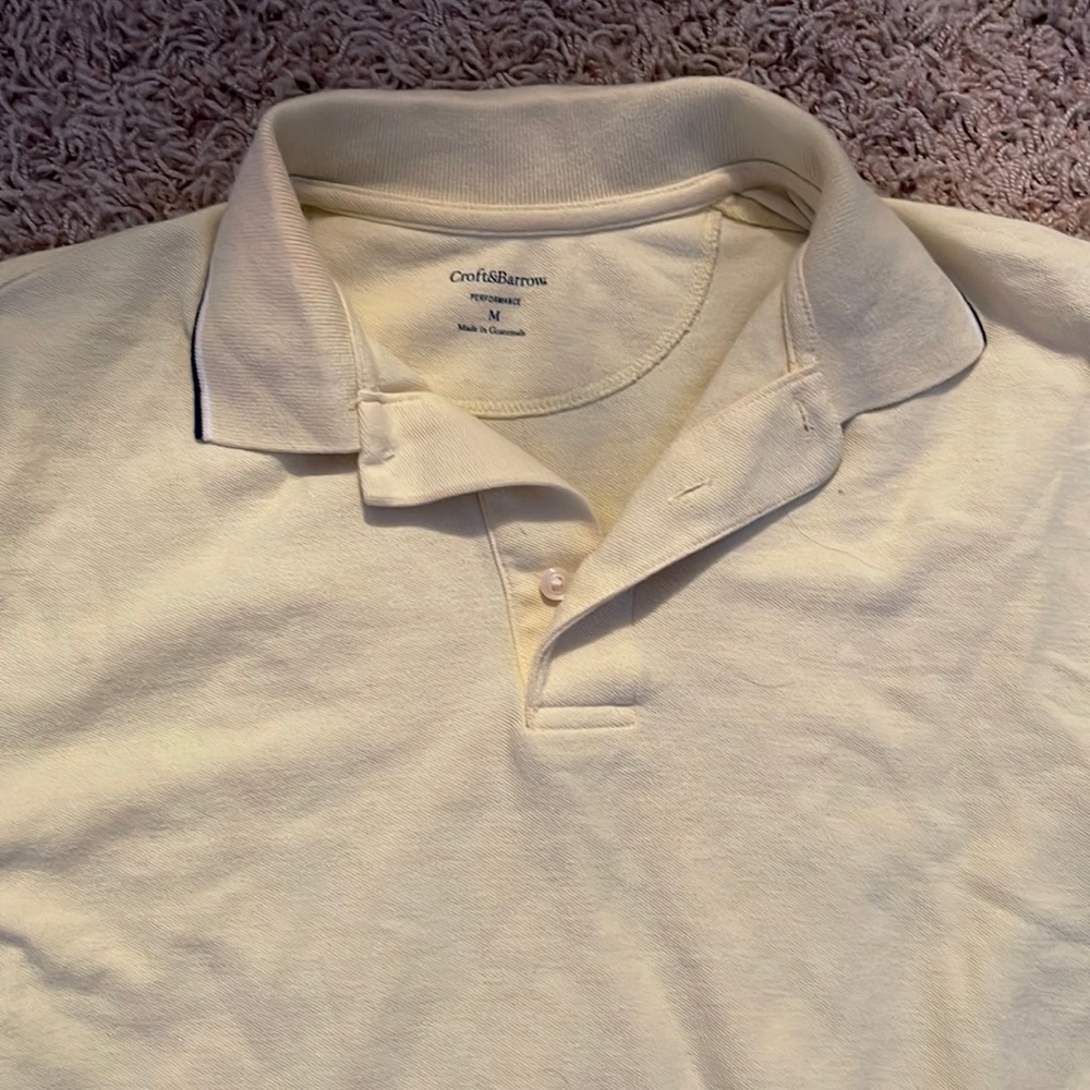 Collared Yellow Shirt